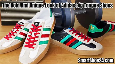 adidas big tongue shoes.